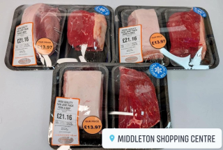 @eatwellforless.meatmart has amazing bundle deals!Get a Pork & Beef joint for only £13.97!Don’t miss out! Pop into middleton Shopping Centre to grab this deal.