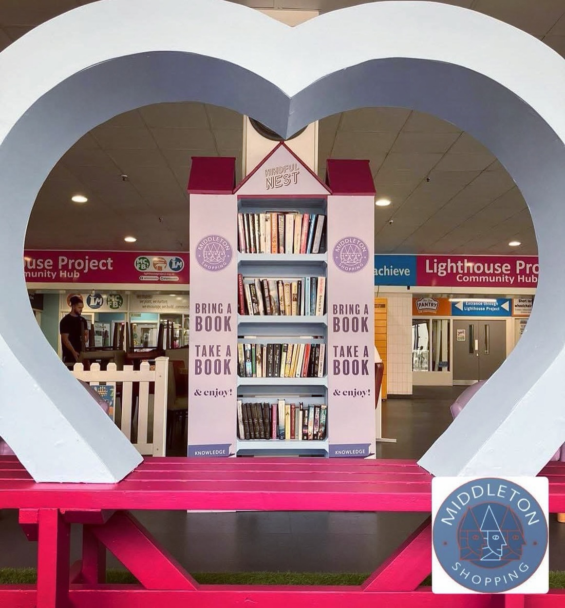 Got books you no longer need?Bring them to Middleton Shopping Centre and give them a new home.📚 Drop off a book
📚 Take a book
📚 Share the joy of readingFind our community book exchange in centre and be part of something simple that makes a difference.#MiddletonShopping #Community #BookSwap #ShareTheLove #ReadMore