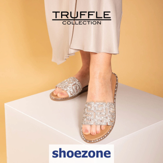 Step into summer sparkle ✨From everyday style to holiday ready looks, these embellished sandals from Shoe Zone’s Truffle Collection are perfect for adding a little glam to your wardrobe.Find Shoe Zone here at Middleton Shopping Centre and explore affordable fashion for every season.#MiddletonShoppingCentre #ShoeZone #TruffleCollection #SummerStyle #SummerSandals AffordableFashion Middleton FashionFinds