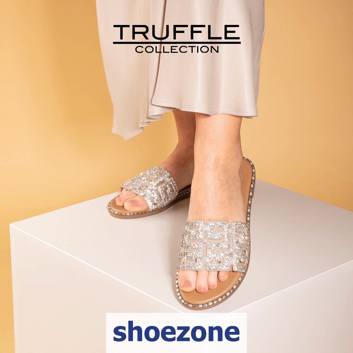 Step into summer sparkle ✨From everyday style to holiday ready looks, these embellished sandals from Shoe Zone’s Truffle Collection are perfect for adding a little glam to your wardrobe.Find Shoe Zone here at Middleton Shopping Centre and explore affordable fashion for every season.#MiddletonShoppingCentre #ShoeZone #TruffleCollection #SummerStyle #SummerSandals AffordableFashion Middleton FashionFinds
