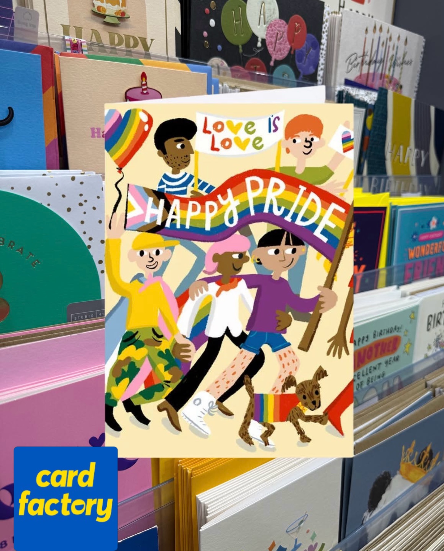 🌈 Celebrate Pride Month with Card Factory at Middleton Shopping Centre 🌈Looking for a thoughtful card, colourful gift or a little way to show someone you care? Pop into Card Factory and explore their Pride range in store ❤️🧡💛💚💙💜Because sometimes the smallest gesture can mean the most.Celebrate love, support and being unapologetically yourself this Pride Month 🌈📍 Find Card Factory at Middleton Shopping Centre#PrideMonth #MiddletonShoppingCentre #CardFactory #LoveIsLove #Middleton CelebratePride