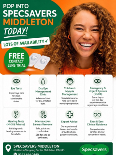 Great offer from @specsavers #contactlens